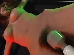 Petite Azijos teen susieta ir toyed